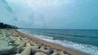 IMD Monitors Potential Low-Pressure System in Bay of Bengal