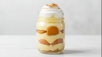 Make this delicious banana parfait in no time