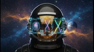 AI And Augmented Reality Feature In Anil Menon's First ISS Assignment