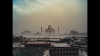 Dense Fog May Obscure Taj Mahal Views During Winter Mornings