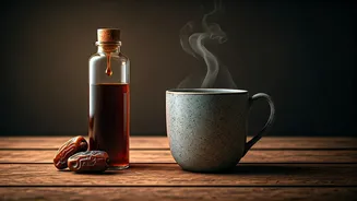 Replace Sugar With Natural Date Palm Syrup In Coffee Tonight