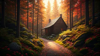 Secluded Northeast Forest Stays Trend For Ultimate Calmcation Breaks