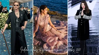 Indian celebrities who left indelible mark at global Fashion Weeks 2025