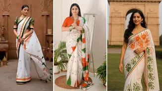 Happy Republic Day 2026: Timeless saree looks reflecting patriotic colours and fervour