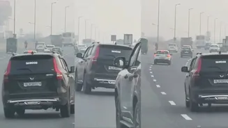 ‘Dawood’ Tag SUV in Delhi Puts Commuters in Danger, Viral Video Leads to Arrest of 21-Year-Old