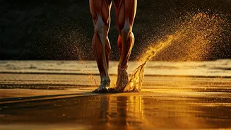 Build Explosive Lower Body Power With Barefoot Beach Sand Workouts