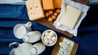 The Story Of Homemade White Butter: Portion Size With Butter
