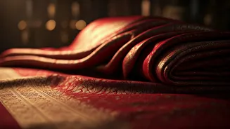 Nita Ambani's Red Banarasi Saree: A Tapestry of Heritage and Symbolism