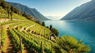 Switzerland’s Riviera Swaps Ski Boots For Soft Sun