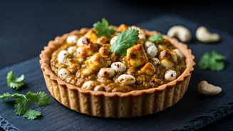 Revolutionize Navratri Feasts: The Makhania Paneer Makhana Tart