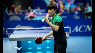 Com vitórias de Hugo Calderano e virada de Leo Iizuka, Brasil avança no Mundial de Tênis de Mesa