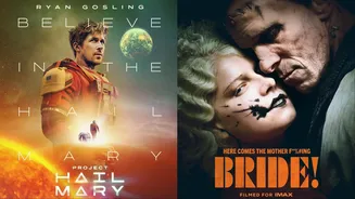 Upcoming Hollywood Releases In March 2026: Project Hail Mary, The Bride And More