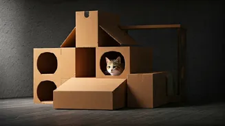 Welfare Guides Show Genius DIY Cardboard Shelters For Stray Cats