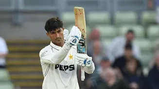 Edgbaston Test: Debutant Razaullah sets records with 81 versus England