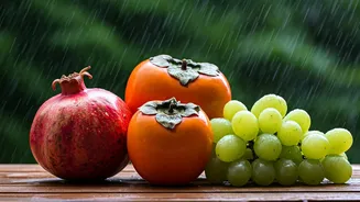 The Rainy Season's Most Recommended Fruit Trio