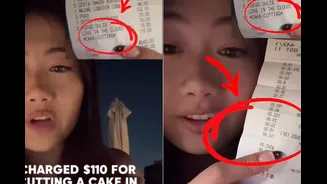 'Rs 10,600 To Slice A Cake?': Food Influencer Shocked After Luxury Restaurant Charges $110, Internet Calls It 'Absolutely Wild'