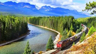 Explore Canada's most scenic railway routes
