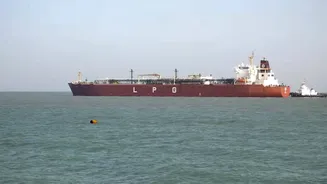 'Strait' to India From Hormuz: Indian LPG Tanker Shivalik Docks at Gujarat's Mundra Port