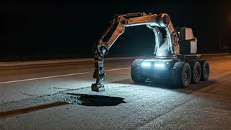 Autonomous Robots Revolutionize Pothole Repair: The Future of Road Maintenance