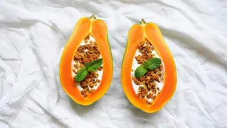 Try these recipes using papaya and mint