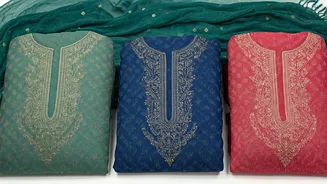 Chic & Complete: 8 Stunning 3-Piece Kurta Sets Under ₹1000 for Effortless Style