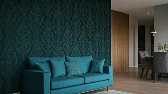 Damask Can Make Indian Flats Feel Luxe
