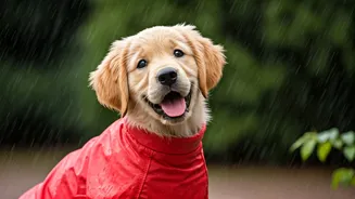 Keep Your Four-Legged Friend Rain Ready