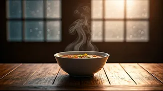 Warm Bowls Beat Cold Plates In Rain