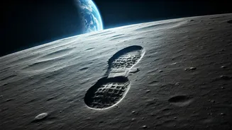 Zero Lunar Weather Guarantees Unaltered Astronaut Tracking Over Centuries