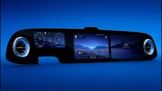 Mercedes unveils 2027 C-Class EV with triple-screen glass dashboard