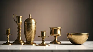 Give Vintage Thrifted Brass Items A Chic Modern Upcycle Upgrade