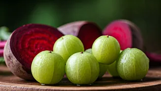 Boost Your Skin Glow Daily With Beetroot Amla Mix
