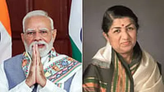 'Her Melodious Notes Enriched Bharatvarsha': PM Narendra Modi Pays Tribute To Lata Mangeshkar On Birth Anniversary, Hails Her Timeless Musical Lega...