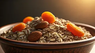 Sunrise Muesli Magic: Apricot & Almond Delight