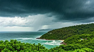 Coastal Travel In Andhra Gets A Rainy Twist