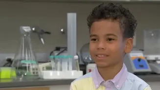 Aos 9 anos, garoto entra na faculdade e sonha em ser neurocirurgião pediátrico
