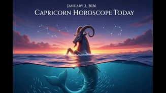 Capricorn Horoscope Today, January 3, 2026