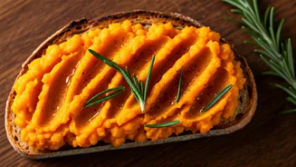 Upgrade Boring Sunday Brunches With Crispy Open Faced Sweet Potato Sourdough