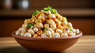 Make This 5 Minute Crispy Peri Peri Makhana Chaat