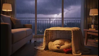 How to prepare apartment pets for sudden loud monsoon changes using expert guides
