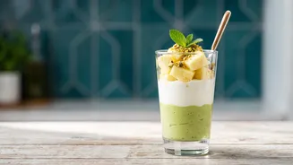 The Pineapple And Avocado Parfait Recipe Can Be Served In A Glass Or Bowl