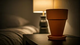 Transform Old Terracotta Pots Into Aesthetic Warm Bedroom Lighting Pieces
