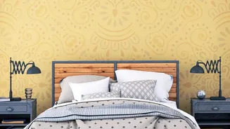 Design Tips For Pairing Batik Patterned Bedding With Subtle Contemporary Bedroom Aesthetics