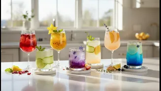 Independent Cafés Are Experimenting With Floral and Fruit-Based Sparkling Drinks