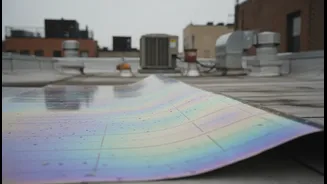 Flexible Solar Sheets May Bring Better Rooftop Energy During Overcast Weather