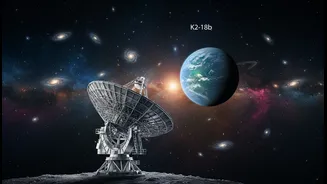 Massive radio survey of K2-18b delivers crucial data for alien life search