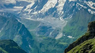 Exploring The Alps From The Air Allows Travellers To See Alpine Terrain From Above