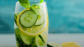 Hydration Hacks Beyond Water Infuse Cucumber Mint Lemon For Fresh Natural Body Detox