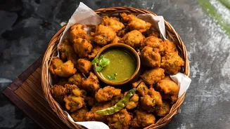 Air-Fried Regional Fritters: Crunchy Pakoras Made Easy With 80 Percent Less Oil