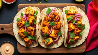 Paneer Tikka Tacos Are The Perfect Party Food